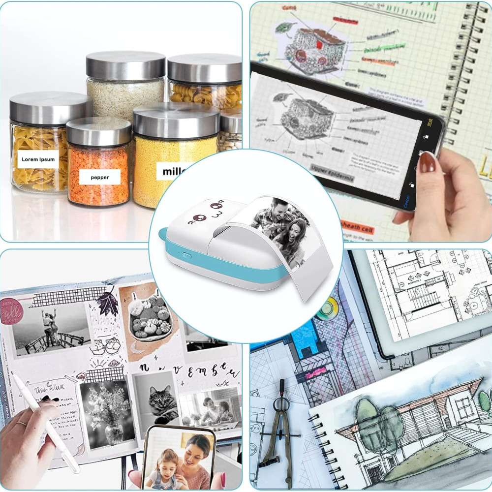 Buy Online Portable Mini Printer BT instant printing in Qatar- Tccq.com